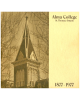 Alma College St. Thomas, Ontario Centennial Book 1877-1977