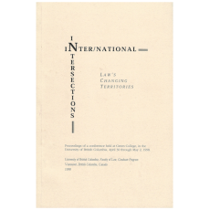 International Intersections: Law's Changing Territories