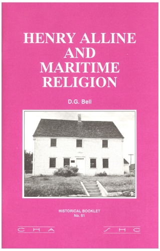 Henry Alline and Maritime Religion