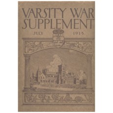 Varsity War Supplement - July 1915