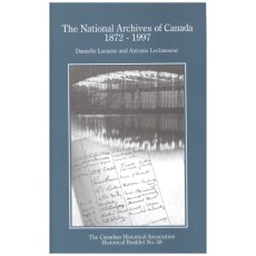 The National Archives of Canada 1872-1997