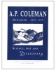 A.P.Coleman - Geologist 1852-1939: Science, Art and Discovery