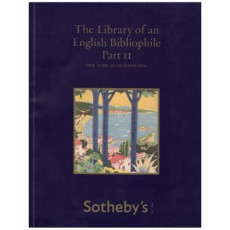 The Library of an English Bibliophile. Part II. Auction in New York, Thursday 20 October 2011