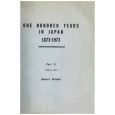 One Hundred Years in Japan 1873-1973: Part II 1923-1973