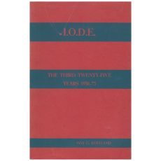 I. O. D. E. The Third Twenty-Five Years 1950-75