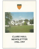 Clare Hall (Cambridge) Newsletter 1996-1997