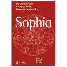 SOPHIA: Vol. 47 No. 2 2008: International Journal for Philosophy of Religion, Metaphysical Theology and Ethics